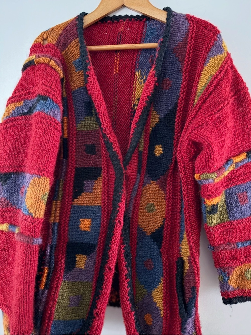 Handmade In India Wool cardigan